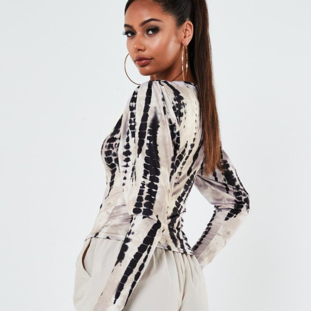 Missguided Tie Dye Tiop